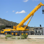 Mobile Crane Transportation To The Construction Site – Part 1